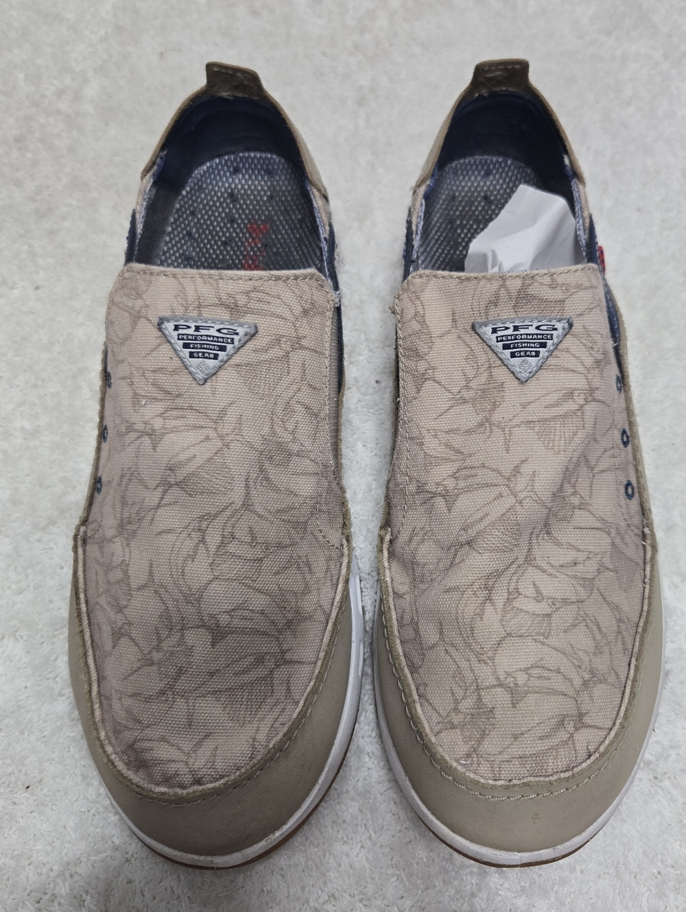 Columbia Men's Slip On Shoes Tan Sz 10 - Picture 2 of 11